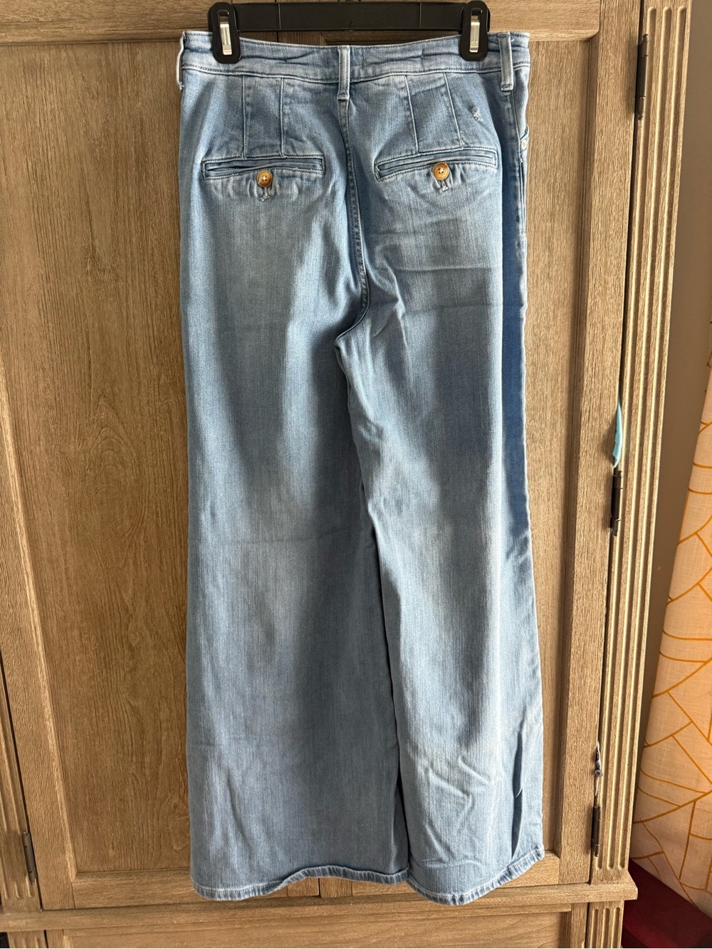 Pilcro Ultra-High Rise Relaxed Flare Jeans - Picture 7 of 9